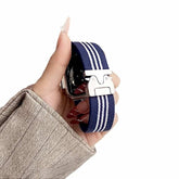 Gestreifter Nylon Fallschirm Schnallenriemen